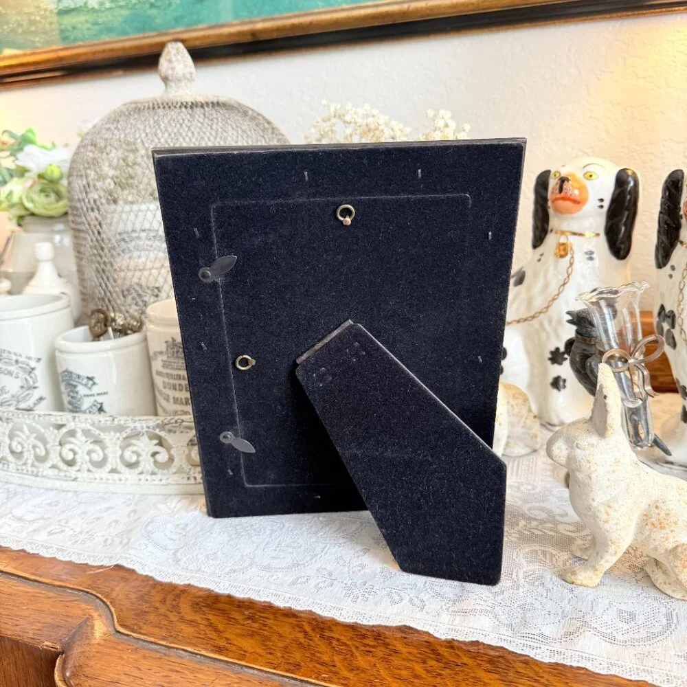 Vintage Giovani Italian Gold Hand Painted Frame